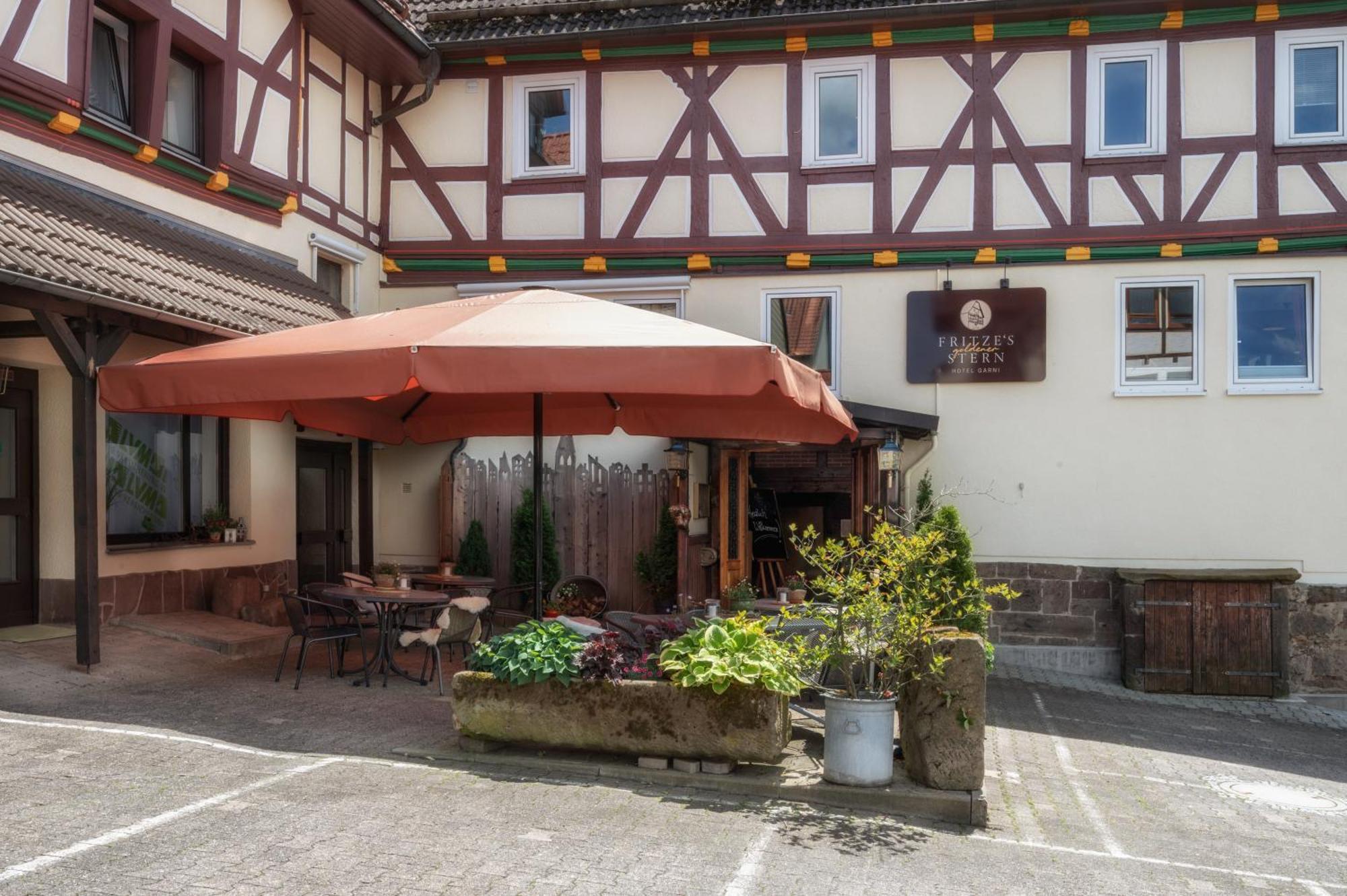 Hotel Fritz'es Goldener Stern Schauenburg Exterior foto